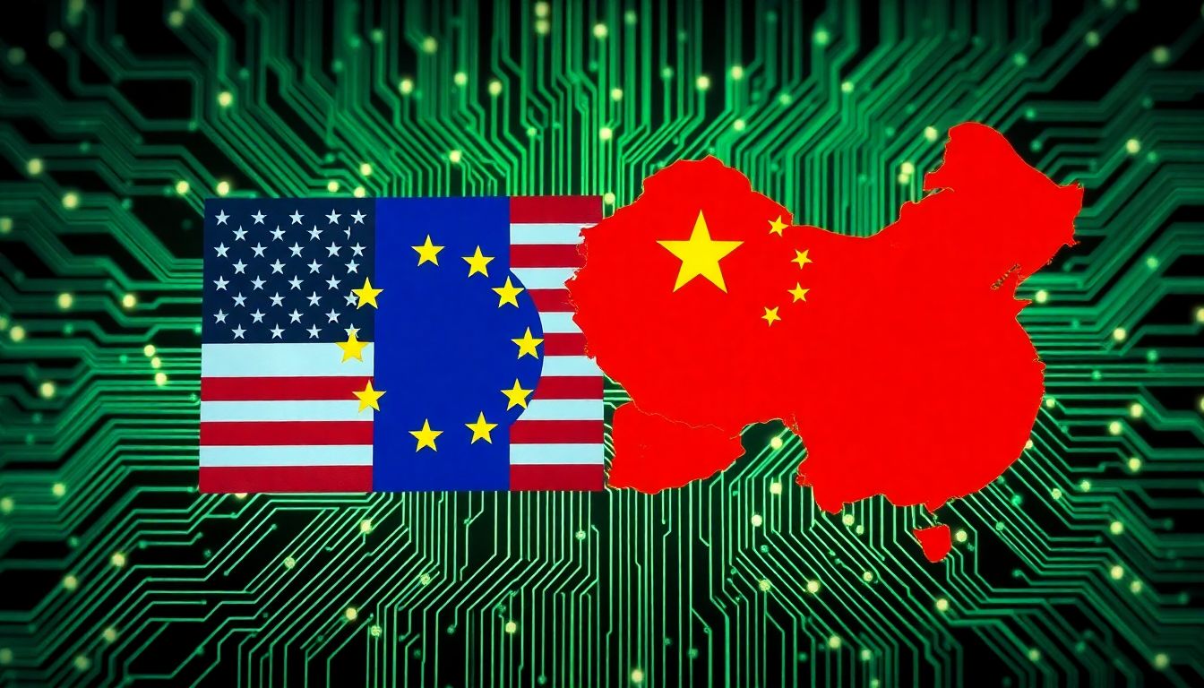 Guerra tecnológica entre EUA e China impactando investimentos em BigTechs brasileiras.