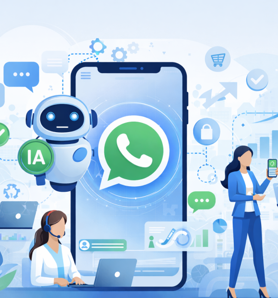 WhatsApp com IA aplicado a vendas e atendimento empresarial