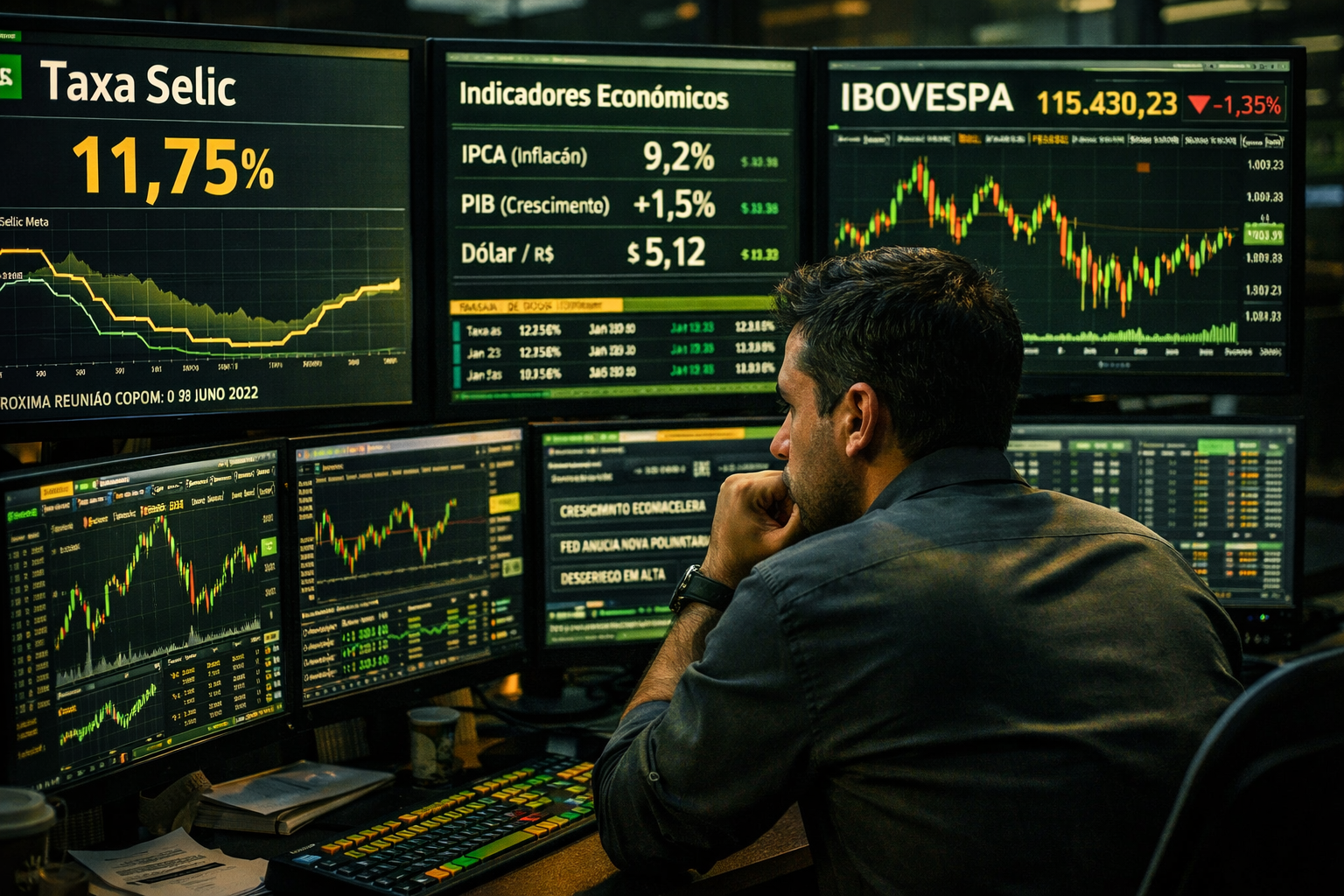 Impacto da Selic no mercado financeiro brasileiro
